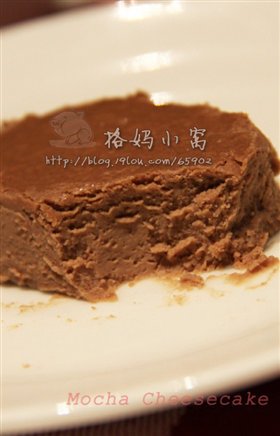 摩卡芝士蛋糕