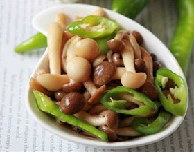 豉油双菇