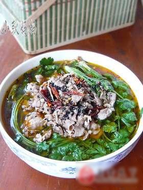 水煮羊肉片
