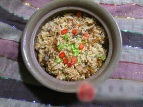 香肉鲍菇饭