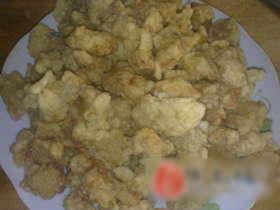 炸青酱肉段