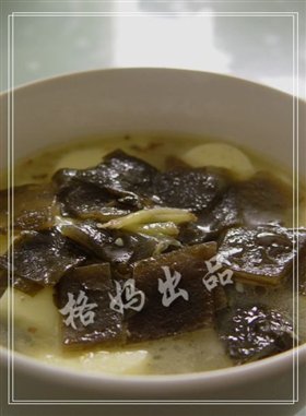 海带炖豆腐