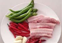 农家小炒肉的做法 步骤1