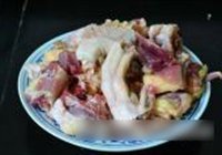 青椒土豆烧飞鸭的做法 步骤1