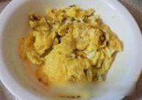 鸡蛋炒菠菜的做法 步骤3