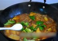 青椒土豆烧飞鸭的做法 步骤12