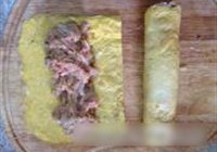 黄金鸡肉卷的做法 步骤9