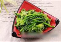清炒菜苔的做法 步骤7
