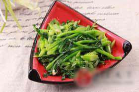 清炒菜苔