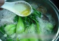 香菇扒菜胆的做法 步骤5