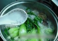 香菇扒菜胆的做法 步骤4