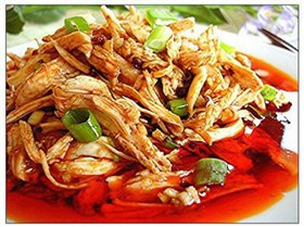 麻辣鸡丝