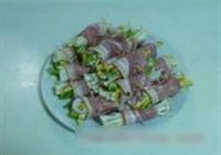 培根蔬菜卷的做法 步骤4