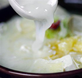 白菜豆腐奶白汤