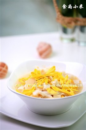 菊花鲈鱼羹