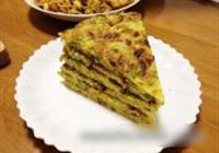 槐花鸡蛋饼的做法 步骤12