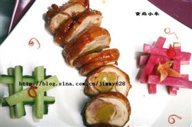 鸡腿蛋黄卷