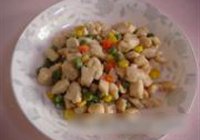五彩鸡丁的做法 步骤11