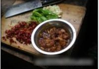 香菇炒肉的做法 步骤3