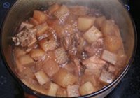 萝卜煲鸭块的做法 步骤10