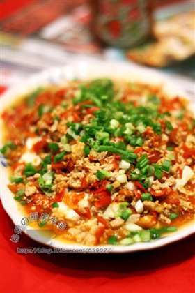 剁椒蒸豆腐