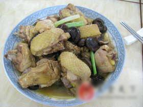 冬菇焖土鸡