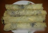 香煎梅菜卷的做法 步骤6