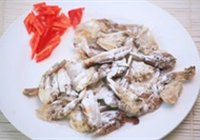 蛋黄焗螃蟹的做法 步骤1