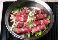 金针菇肥牛卷的做法 步骤4