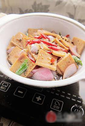干锅杏鲍菇豆腐