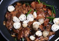 草菇蚝汁牛柳的做法 步骤11
