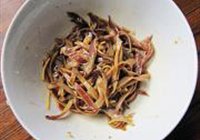 鹰嘴豆鱿鱼丝小炒的做法 步骤8
