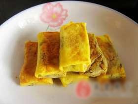 紫薯蛋卷