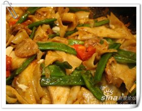 扁豆焖饼