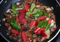 老干妈炒鸡心的做法 步骤7