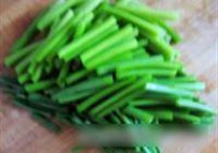 炒韭苔的做法 步骤1