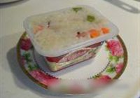 五彩腊味饭的做法 步骤4