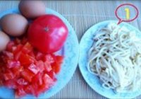 西红柿鸡蛋打卤面的做法 步骤1