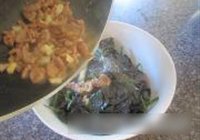 肉丝上汤紫背菜的做法 步骤9