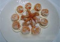 翠环玉扣虾的做法 步骤6