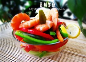 冰镇泡椒虾