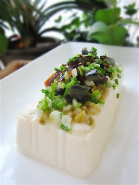 皮蛋豆腐