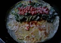 火腿沙拉蔬菜夹的做法 步骤9