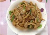 五花肉炒大头菜的做法 步骤13