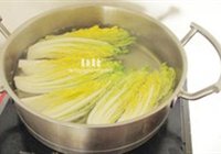 蒜茸粉丝娃娃菜的做法 步骤2