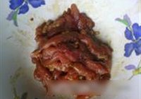 韭黄肉片的做法 步骤1
