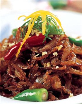 香辣小干鱼