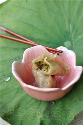 荷香南瓜蒸饺
