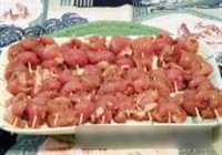牙签鸡肉串的做法 步骤3