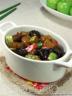 酱油炒黄瓜